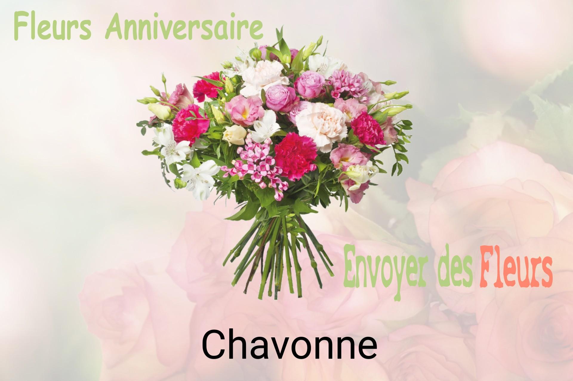 Bouquet de fleurs d’anniversaire livré à Chavonne