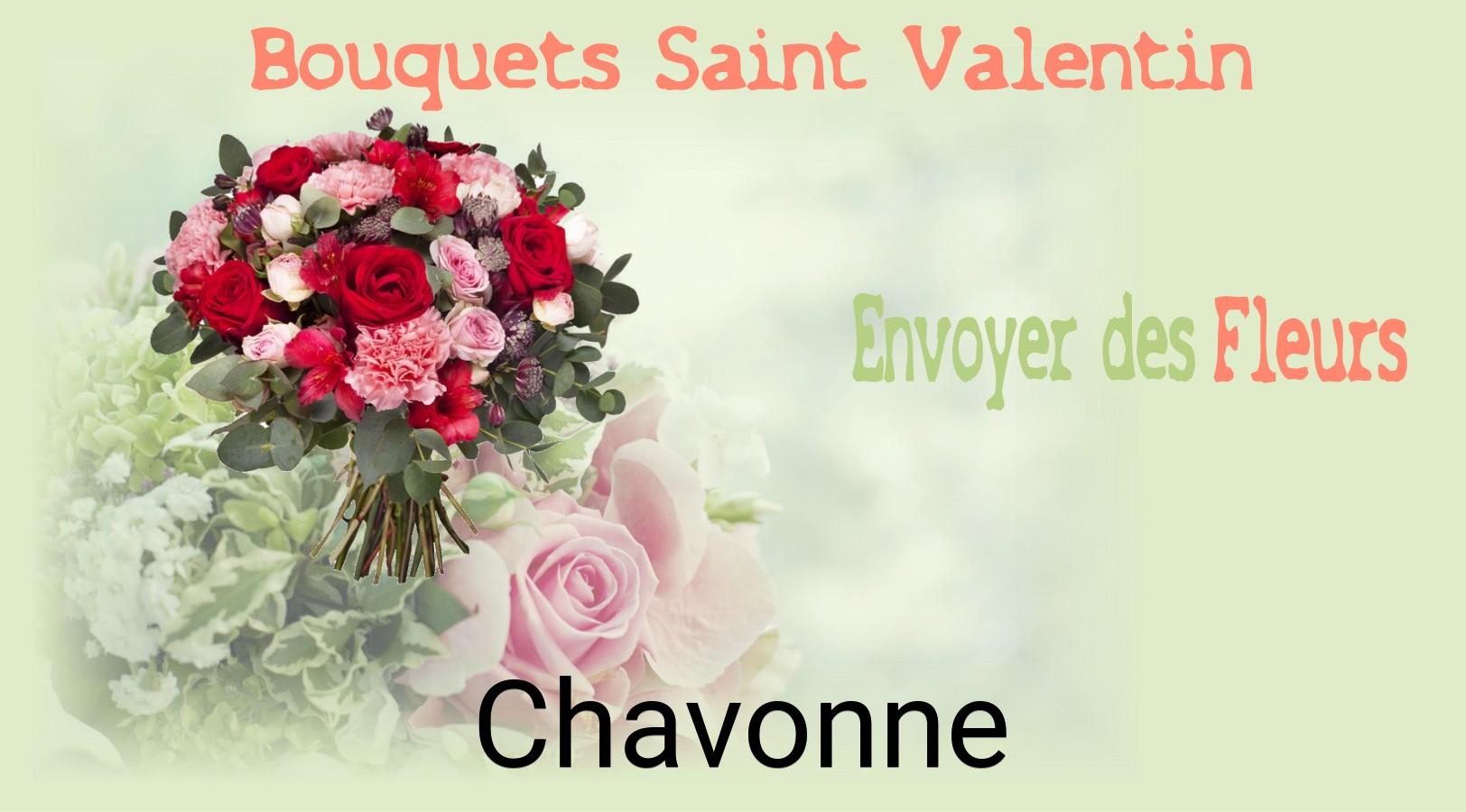 Roses de Saint-Valentin livrées à Chavonne